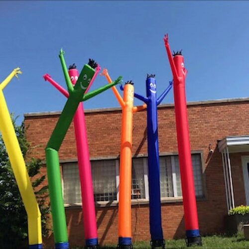 Why Inflatable Tube Men Still Grab Attention Today