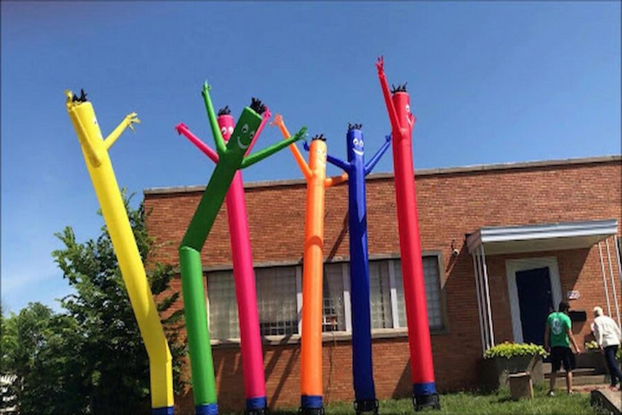 Why Inflatable Tube Men Still Grab Attention Today